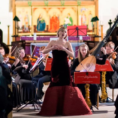 'Song of the Angel', Lancashire Sinfonietta, Preston Minster, 2012 (photo: Tim Cross)